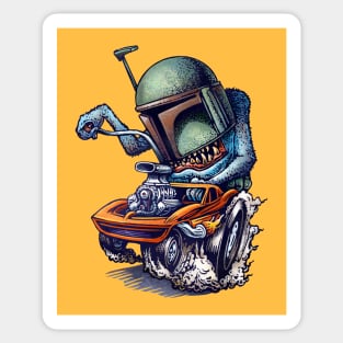 Boba Vette Sticker